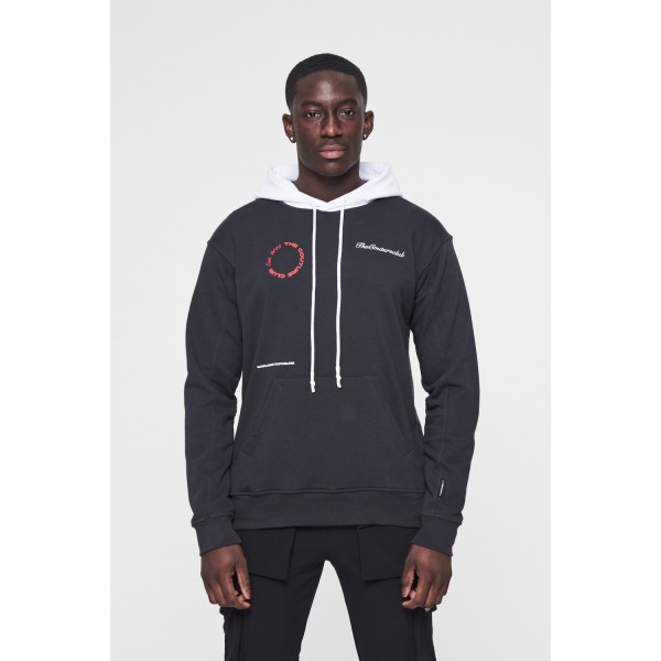 The Couture Club Contrast Hood Tour Hoodie - Black